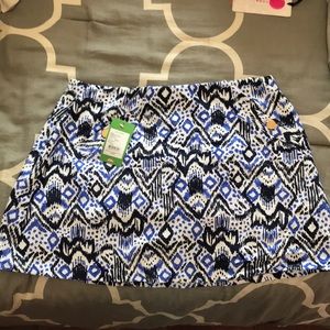 Lilly Pulitzer elastic waist skort